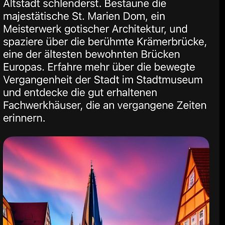 Апартаменты Schlafen In Erfurt- Nicht 0815 Экстерьер фото